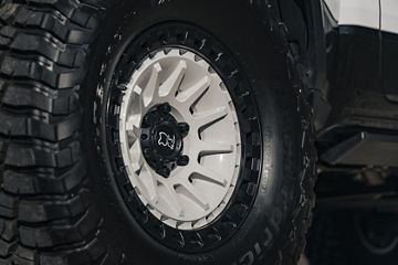 2022 Dodge Ram 2500 TRX - Black Rhino BARRAGE - White | Wheel Pros